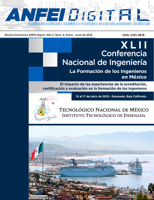 Ver Núm. 4 (2016): Revista Electrónica ANFEI Digital