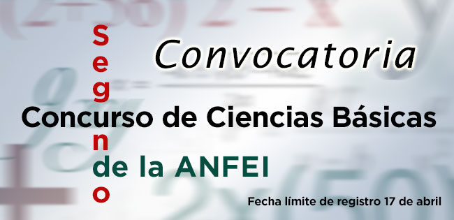 2° Concurso de Ciencias Básicas de la ANFEI - Asociación Nacional de ...