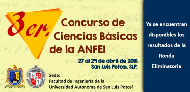 3er. Concurso de Ciencias Básicas de la ANFEI