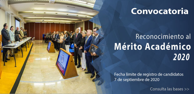 Convocatoria «Reconocimiento al Mérito Académico 2020»