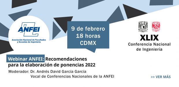 Webinar ANFEI – Recomendaciones para la elaboración de ponencias 2022