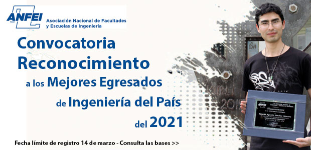 Convocatoria «Reconocimiento a los Mejores Egresados de Ingeniería del País 2021»