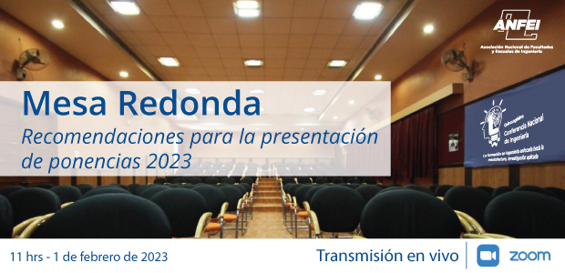 Mesa Redonda “Recomendaciones para la presentación de ponencias 2023”